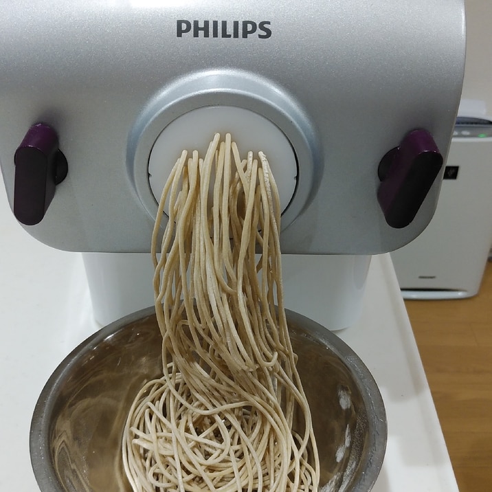 ヌードルメーカーで手作りそば レシピ 作り方 By Ryuku55 楽天レシピ